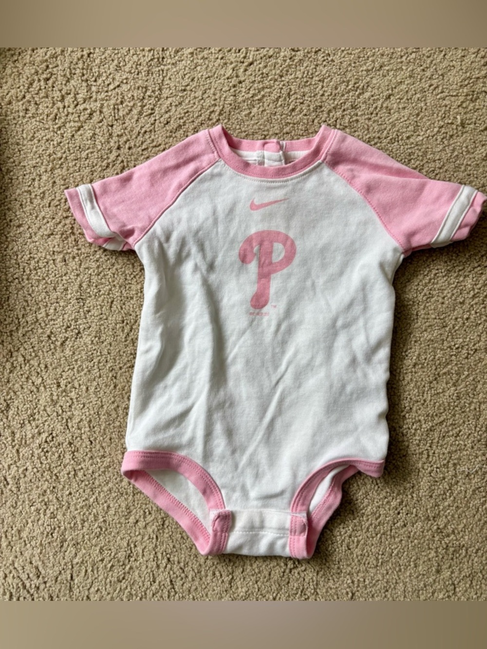 Nike Phillies Onsie- 12 Months